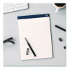 Notepads, Wide/Legal Rule, (50) Ivory 8.5 x 11 Sheets, 12/Pack