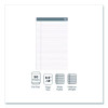 Notepads, Wide/Legal Rule, (50) White 8.5 x 14 Sheets, 12/Pack