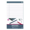 Notepads, Wide/Legal Rule, (50) White 8.5 x 14 Sheets, 12/Pack