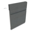 Large Mastery Journal With Pockets, 1-Subject, Narrow Rule, Charcoal/Red Cover, (192) 10 x 8 Sheets
