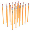 Wooden Pencil, Hb (#2), Black Lead, Yellow Barrel, 48/Pack