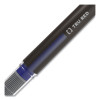 Rollerball Pen, Stick, Fine 0.5 Mm, Blue Ink, Black/Blue/Clear Barrel, 3/Pack