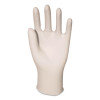 L5101 Series Lightly Powdered Latex Gloves, Large, 4 Mil Thick, 9" Long, Cream, 100/Box
