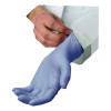 N5201 Series Powder-Free Nitrile Gloves, Small, 9" Long, Blue, 100/Box