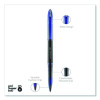Air Porous Rollerball Pen, Stick, Medium 0.7 Mm, Blue Ink, Black/Blue Barrel, Dozen
