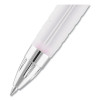 207 Breast Cancer Awareness Gel Pen Office Pack, Retractable, Medium 0.7Mm, Black Ink, Translucent Pink/White Barrel, 36/Pack