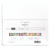 Emott Ever Fine Porous Point Pen, Stick, Fine 0.4 Mm, Assorted Ink Colors, White Barrel, 40/Pack