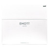 Emott Ever Fine Porous Point Pen, Stick, Fine 0.4 Mm, Assorted Ink Colors, White Barrel, 40/Pack