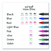 Vision Rollerball Pen, Stick, Micro 0.5 Mm, Black Ink, Gray/Black/Clear Barrel, Dozen