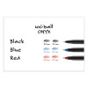 Onyx Rollerball Pen, Stick, Fine 0.7 Mm, Red Ink, Black/Red Barrel, Dozen