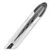 Vision Elite Hybrid Gel Pen, Stick, Bold 0.8 Mm, Black Ink, White/Black/Clear Barrel