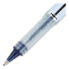 Vision Elite Blx Series Rollerball Pen, Stick, Bold 0.8 Mm, Blue-Infused Black Ink, White/Blue/Clear Barrel