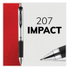 207 Impact Rt Gel Pen, Retractable, Bold 1 Mm, Blue Ink, Black/Blue Barrel