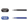 Refill For Signo Gel 207 Pens, Medium 0.7 Mm Conical Tip, Black Ink, 2/Pack