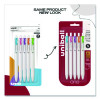 Unione Gel Pen, Retractable, Medium 0.7 Mm, Assorted Fashion Ink And Barrel Colors, 5/Pack