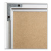 Magnetic Dry Erase Board With Aluminum Frame, 23 x 17, White Surface, Silver Frame