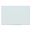 Floating Glass Ghost Grid Dry Erase Board, 36" x 24" (Actual Size: 35" x 23"), White Surface