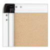 Pinit Magnetic Dry Erase Board, 72" x 48" (Actual Size: 70" x 47"), White Surface, Satin Aluminum Frame