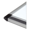 Pinit Magnetic Dry Erase Board, 72" x 48" (Actual Size: 70" x 47"), White Surface, Satin Aluminum Frame