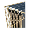 Vena Hanging File Basket, Letter Size, 6.85" Long, Gold