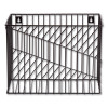 Vena Hanging File Basket, Letter Size, 6.85" Long, Black