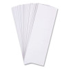 Data Card Replacement, 3 X 1.75, White, 500/Pack