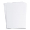 Data Card Replacement Sheet, 8.5 x 11 Sheets, Perforated At 1", White, 10/Pack