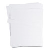 Data Card Replacement Sheet, 8.5 x 11 Sheets, Perforated At 1", White, 10/Pack