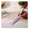 Dry Erase Magnetic Tape Roll, 2" x 50 Ft, White