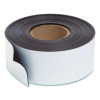 Dry Erase Magnetic Tape Roll, 3" x 50 Ft, White