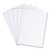 Dry Erase Magnetic Tape Strips, 6" X 0.88", White, 25/Pack