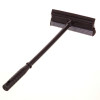 Auto Squeegee, 8" Rubber Blade, 8" Mesh Scrubber, 21" Plastic Handle With Grip, Black, 20/Carton