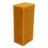 Fixi-Clamp Sponge, 8.5 x 4, 2.75" Thick, Yellow, 10/Carton