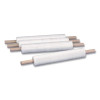 Stretch Film With Preattached Handles, 20" x 1,000 Ft, 20 Mic (80-Gauge), Clear, 4/Carton