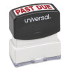 Message Stamp, Past Due, Pre-Inked One-Color, Red