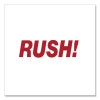 Message Stamp, Rush, Pre-Inked One-Color, Red
