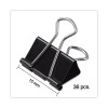 Binder Clip Value Pack, Mini, Black/Silver, 36/Box