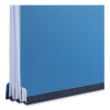 Pressboard Classification Folders, 2/5-Cut Tab, Expands 2", 2 Dividers, 6 Fasteners, Letter Size, Cobalt Blue, 10/Box