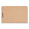 Reinforced Top Tab Fastener Folders, 1/3-Cut Tab: Assorted, Expands 0.75", 2 Fasteners, Legal Size, Brown Kraft, 50/Box