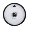 Classic Round Wall Clock, 12.63" Overall Diameter, Black Case, 1 Aa (Sold Separately)