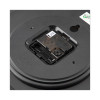Whisper Quiet Clock, 12" Overall Diameter, Black Case, 1 Aa (Sold Separately)