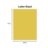 Deluxe Colored Paper, 20 Lb Bond Weight, 8.5 x 11, Goldenrod, 500/Ream