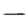 Ballpoint Pen, Retractable, Fine 0.7 Mm, Black Ink, Black Barrel, Dozen