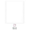 Printout Paper, 3-Part, 15 Lb Bond Weight, 9.5 x 11, White/Canary/Pink, 1,200/Carton