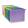 Screw-Together Hanging Folder Frame, Letter Size, 23" To 26.77" Long, Silver