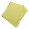 Deluxe Preprinted Plastic Coated Tab Dividers With Black Printing, 31-Tab, 1 To 31, 11 X 8.5, Buff, 1 Set