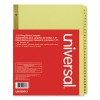 Deluxe Preprinted Plastic Coated Tab Dividers With Black Printing, 31-Tab, 1 To 31, 11 X 8.5, Buff, 1 Set