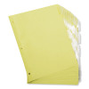 Insertable Tab Index, 5-Tab, 11 x 8.5, Buff, Clear Tabs, 24 Sets