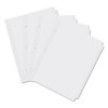 Self-Tab Index Dividers, 5-Tab, 11 X 8.5, White, 36 Sets