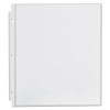 Deluxe Heavyweight Sheet Protector, Side: 3-Hole Punched, Top Load 8.5 x 11 Insert, Clear Front, 50/Pack